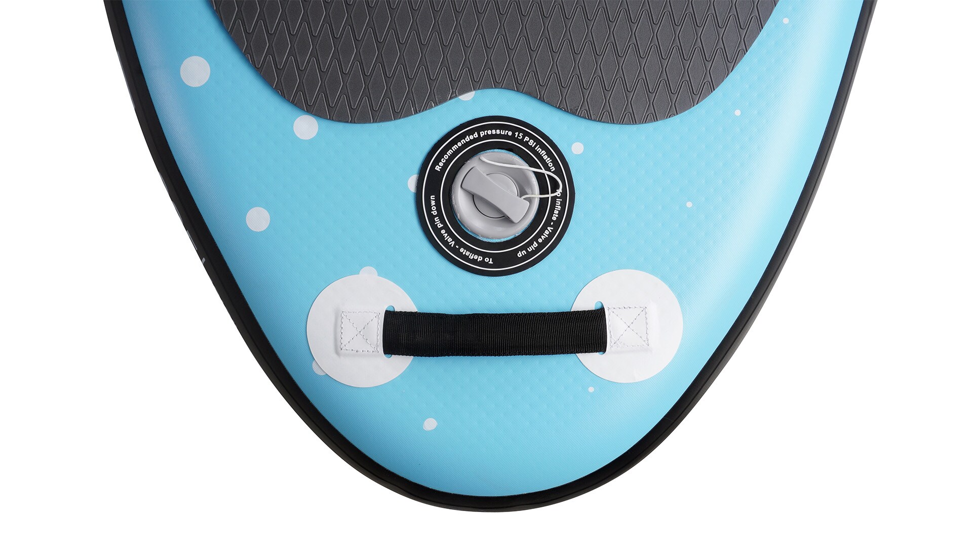 Bluemarina SUP Board Moana, aufblasbar mit Double Layer, Paddel, Pumpe, Rucksack, 5J Garantie (305x76x15cm / 10')