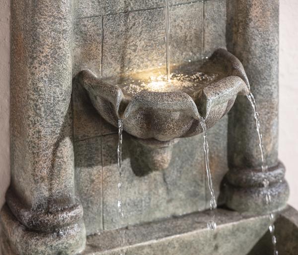 Dehner Polyresin-Wandbrunnen Faro,