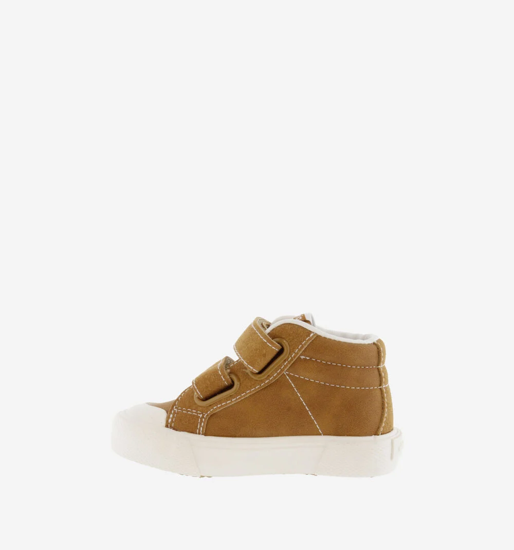 TRIBU FAUX LEATHER STRAP MID BOOTCUERO