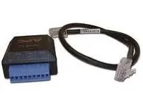 APC Dry Contact I/O Accessory - Netværksadaptersæt - sort - for P/N: SMX1500RM2UCNC, SMX750C, SRTL10KRM4UT, SRTL2K2RM1UWNC, SRTL3KRM1UC, SRTL8KRM4UT