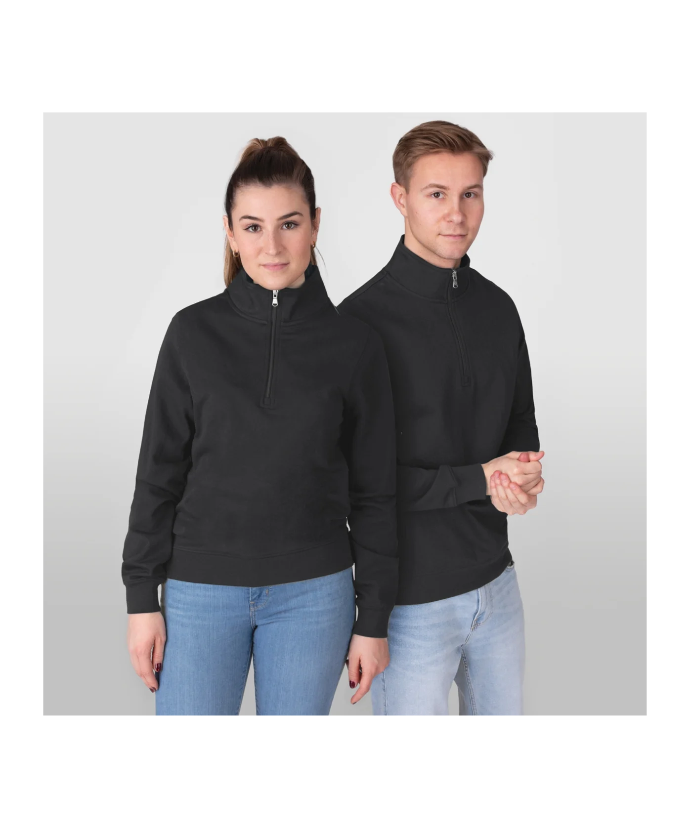 JAKO Doubletex Ziptop Grau F830