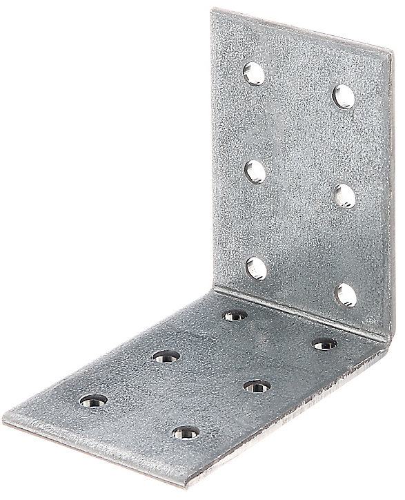Équerre galvanisée 60 x 60 x 40 mm (lot de 15)
