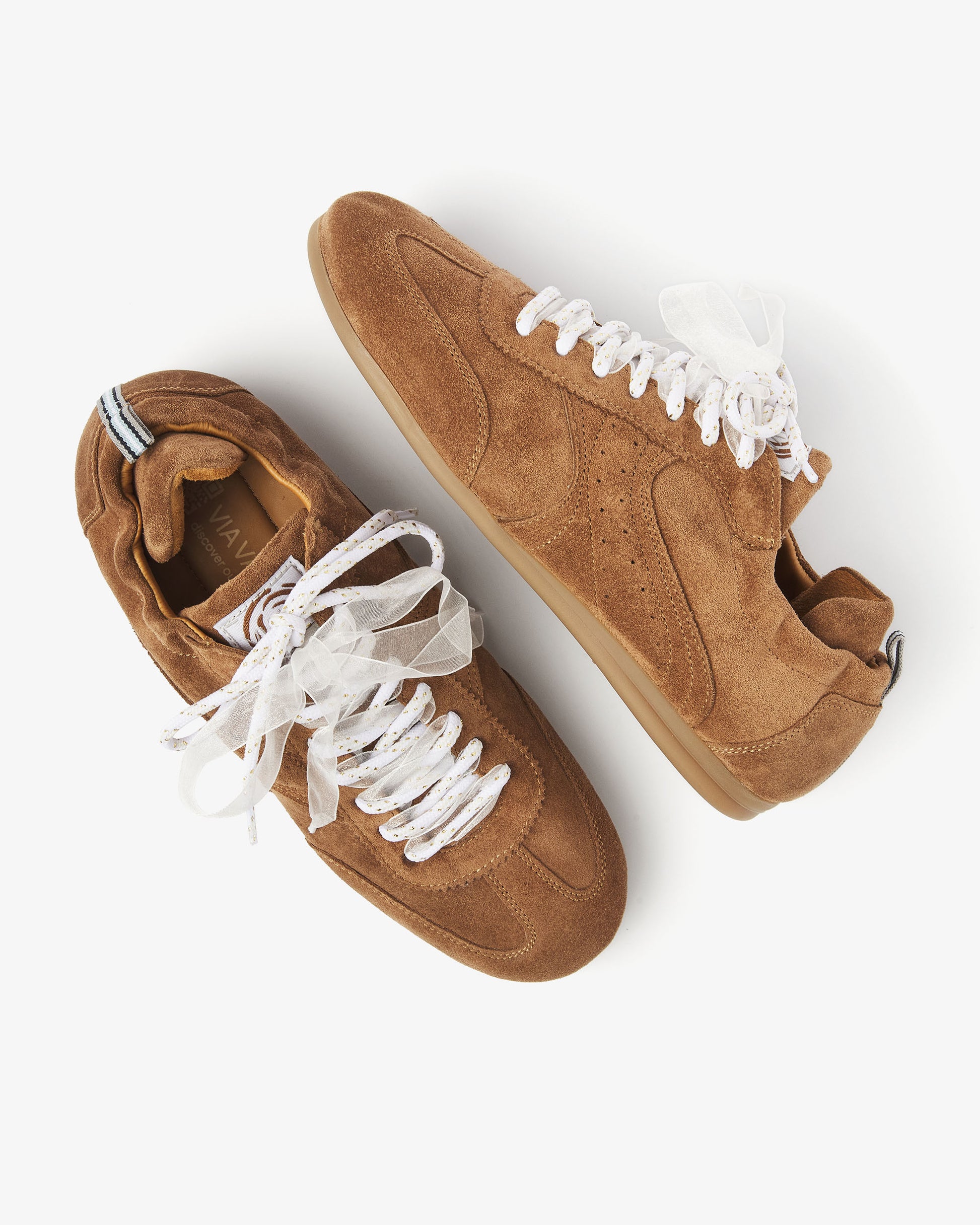 VIA VAI cognac dames sneakers June Haylee