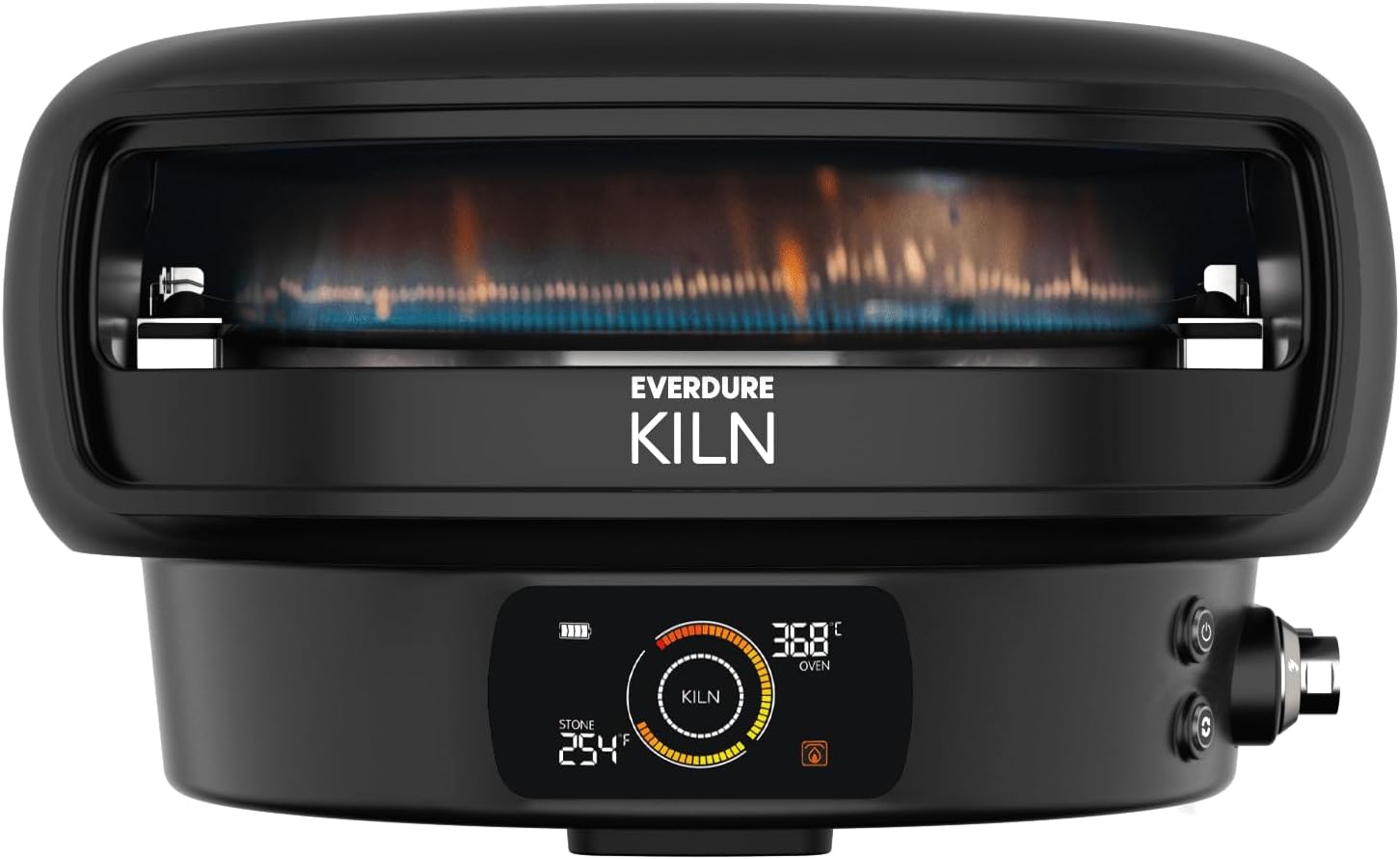 Everdure KILN DR Digitaldisplay 2 Brenner Pizzaofen (Mat Black)
