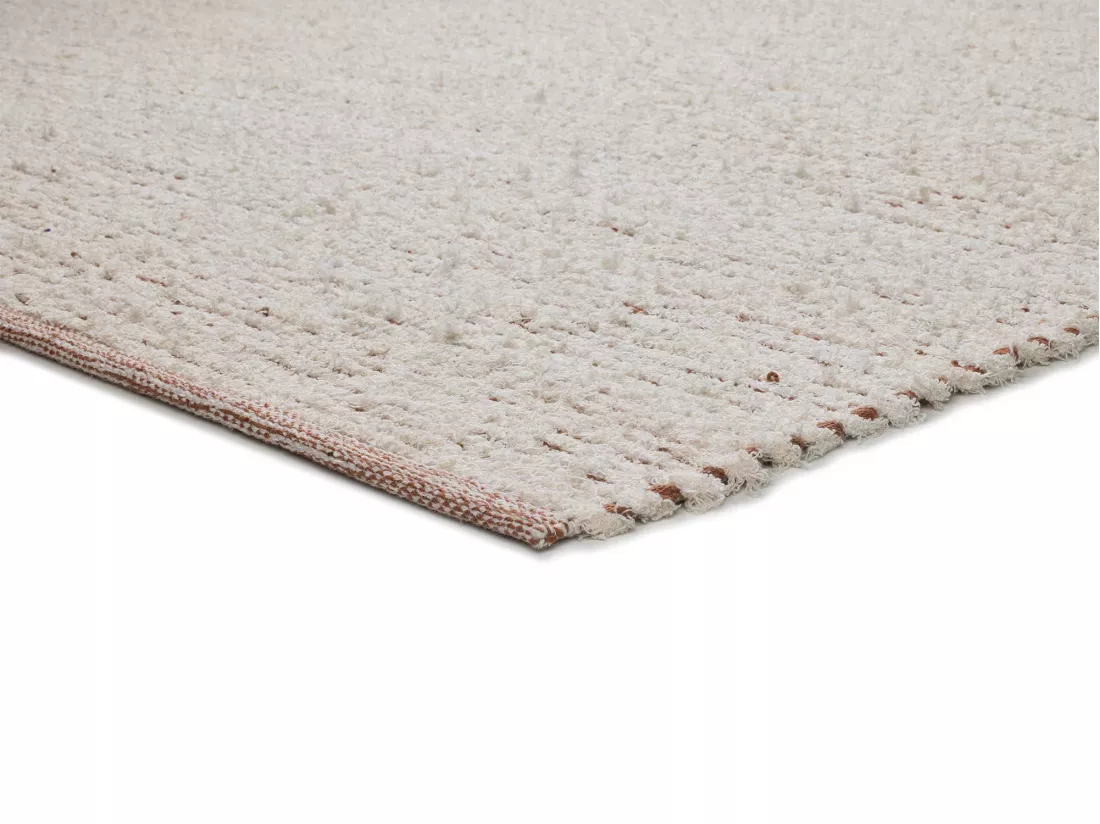 Tapis intérieur - semi-uni - crème - 160 x 230 cm - REIMAGINE
