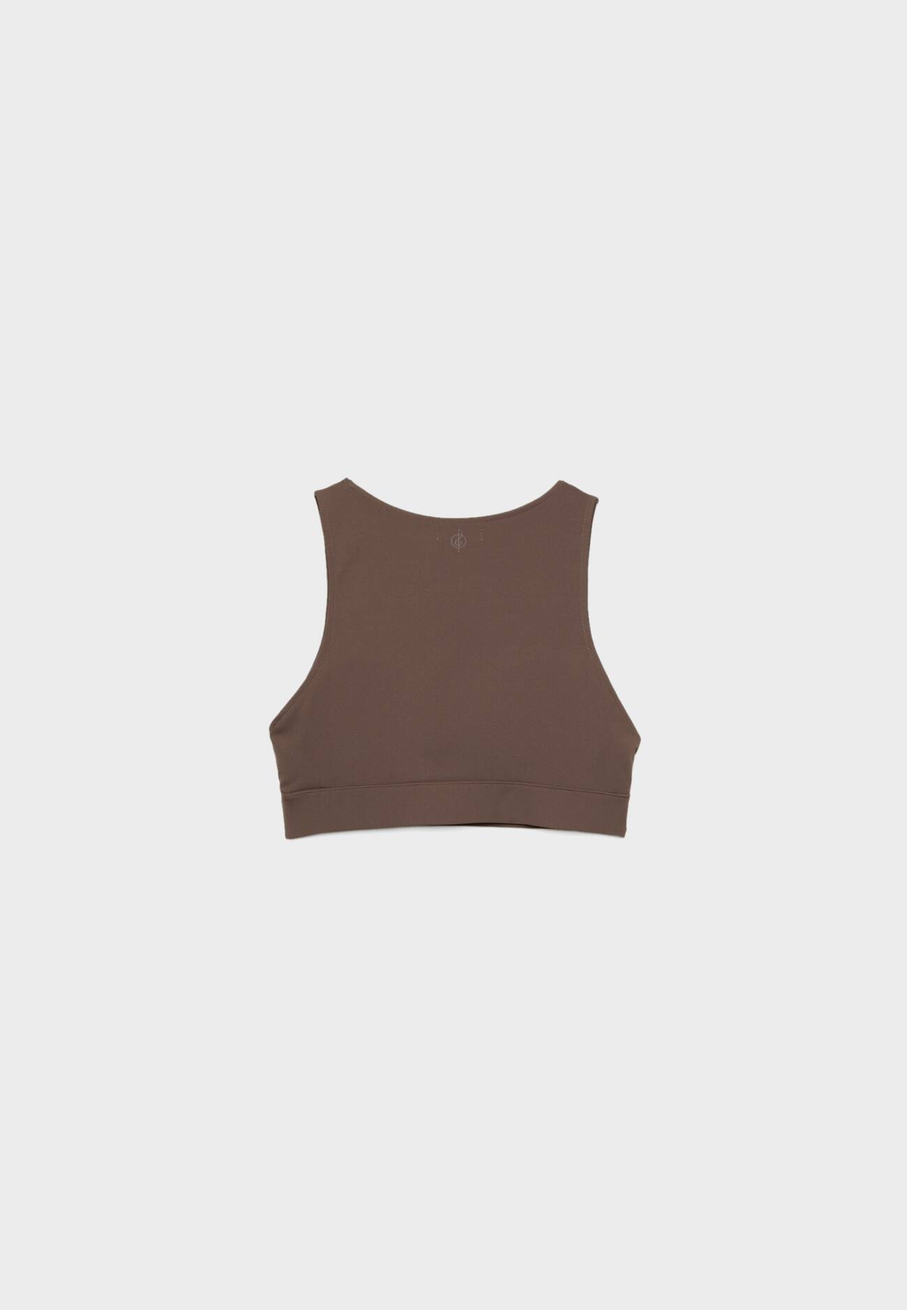 blusa esportiva com decote em V
