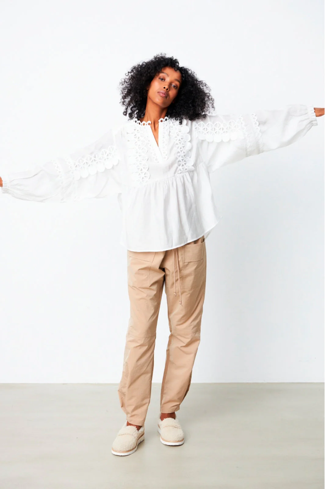 Gossia KaiaGo Lace Blouse off white