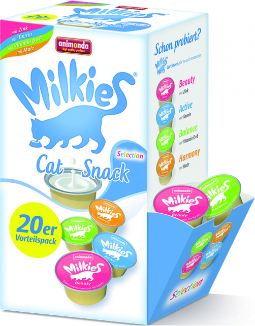 Animonda Milkies Selection Value Pack - Kattensnack - Assorti 20 stuks