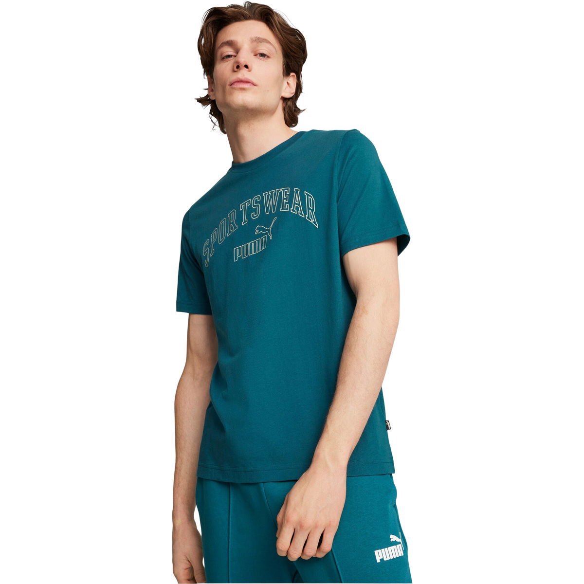 PUMA Essential+ Logo Lab Graphic T-shirt Herre