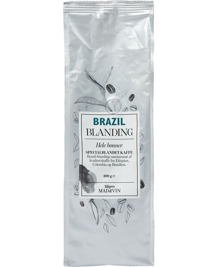 Magasin kaffe Magasin HB Brazil Bl. 400g Sølv