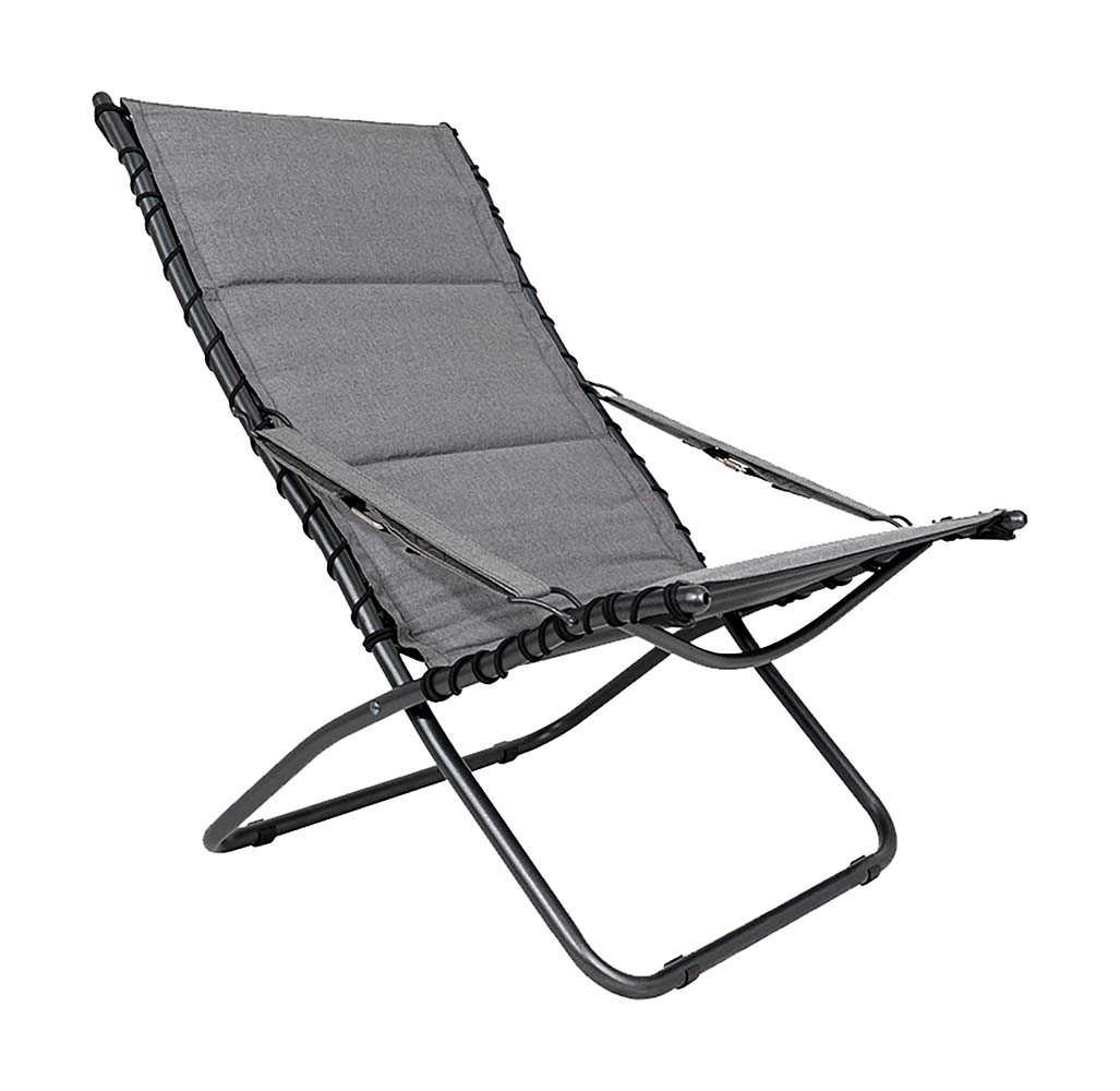 Crespo AP-262 Tex-Comfort loungestoel - Light Grey