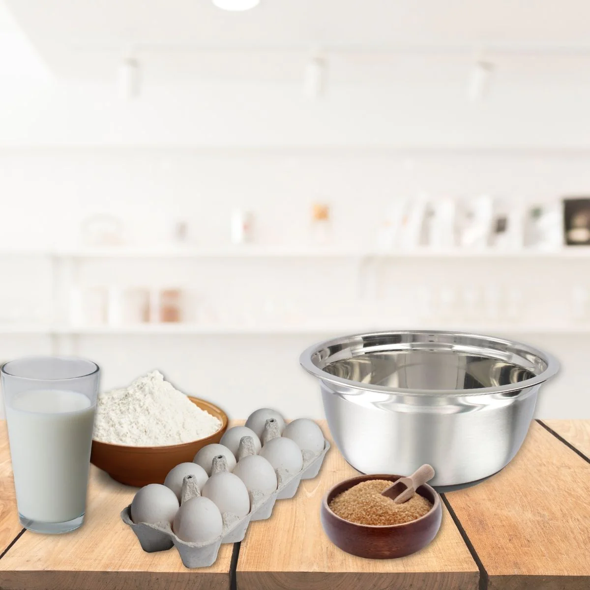 Bol à mixer en inox 24 cm de diamètre Basic Fackelmann