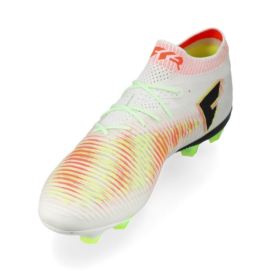 PUMA Future 8 Ultimate FG Launch Edition - Blanc/Noir/Jaune/Vert