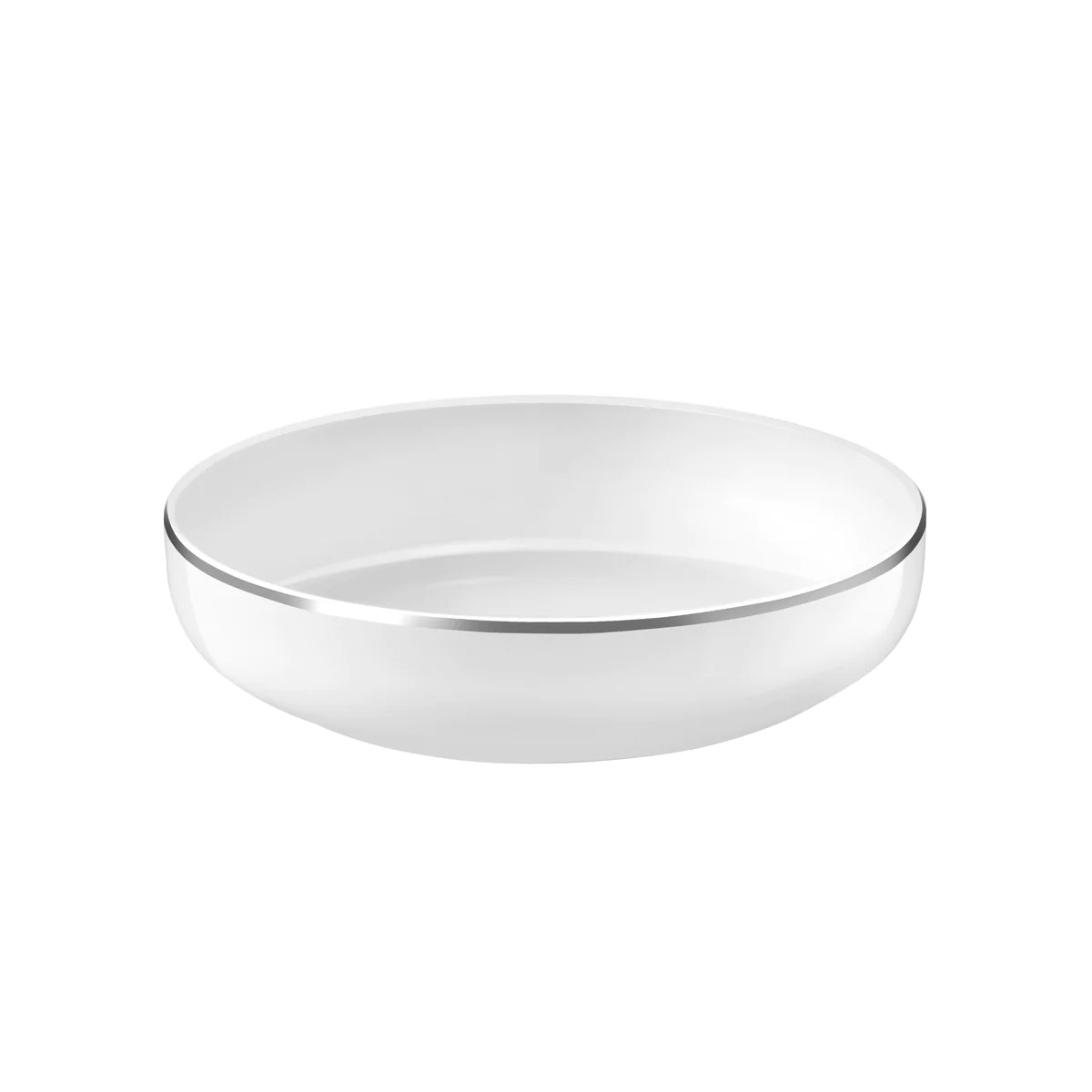 Yaka Argentic - Assiette salade et pâtes 20 cm (lot de 6) Médard de No