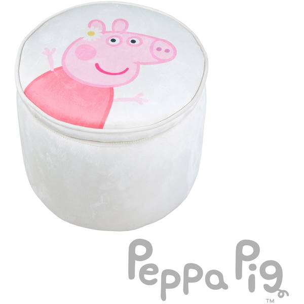 robaroba   Kinderhocker Peppa Pig rund