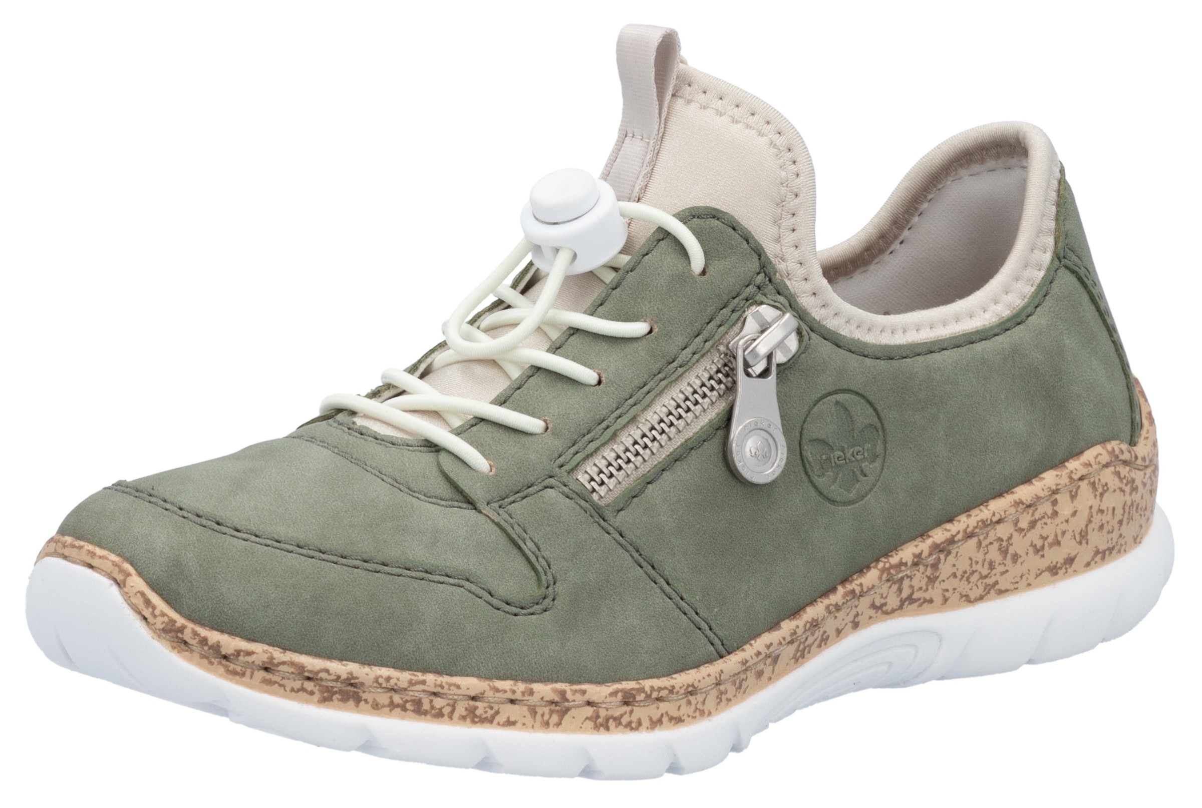 Rieker Slip-On Sneaker  Freizeitschuh, Halbschuh, Slipper mit leichter Laufsohle