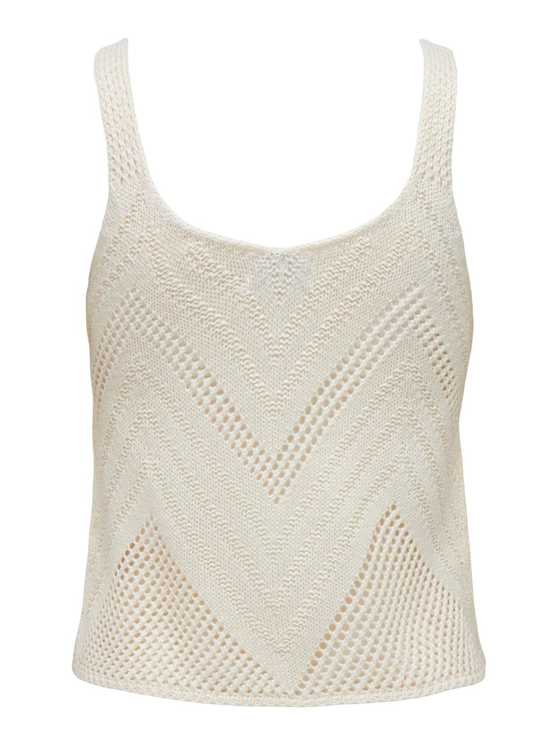 JDYSUN Gestricktes Oberteil Tapioca
