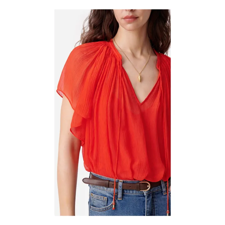 Vanessa Bruno Blouse Cantin | Orange
