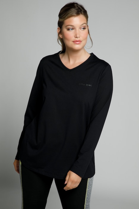 Ski-Funktionsshirt, schnelltrocknend, Loop, Langarm