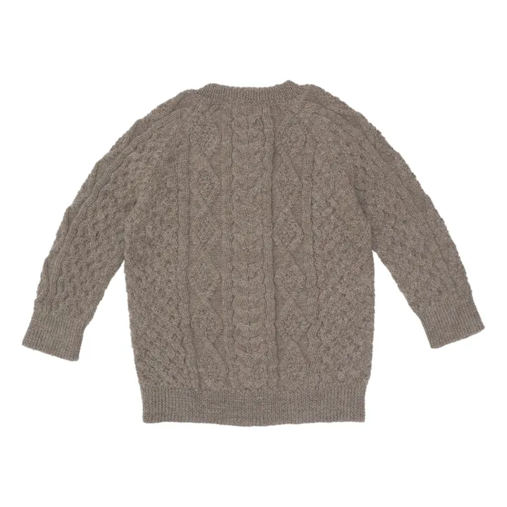 Holmm Cardigan Baby Alpaga Malden | Taupe