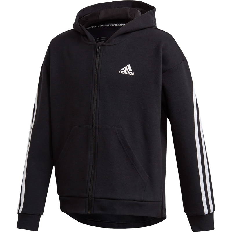 adidas 3-Stripes Full Zip Hættetrøje Børn