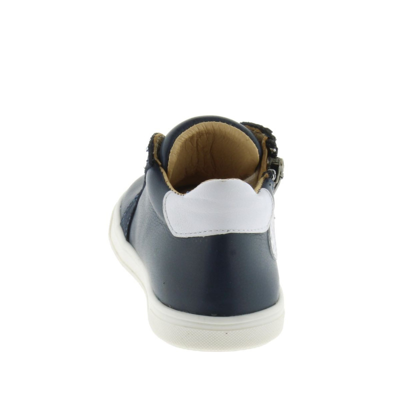 Acebos Acebos Marine Blanc Zip
