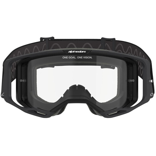 Alpinestars - Masque Vision 8 Corp Noir / Blanc / Transparent