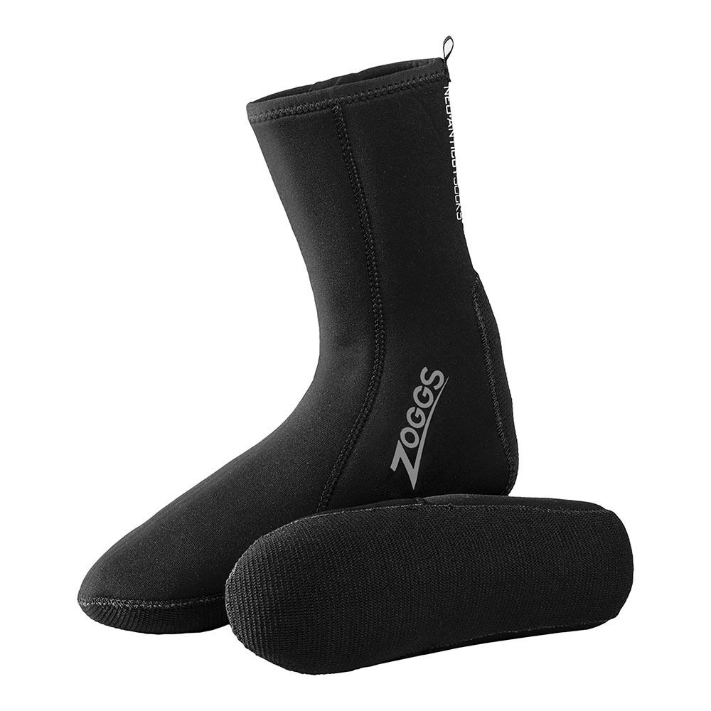 Zoggs NEO ANTICUT - Chaussons 3 mm black