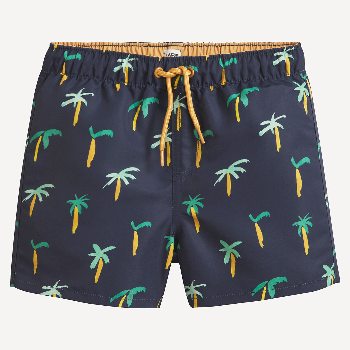 COLEÇÃO LA REDOUTE<br>Shorts de banho com estampa de palmeiras