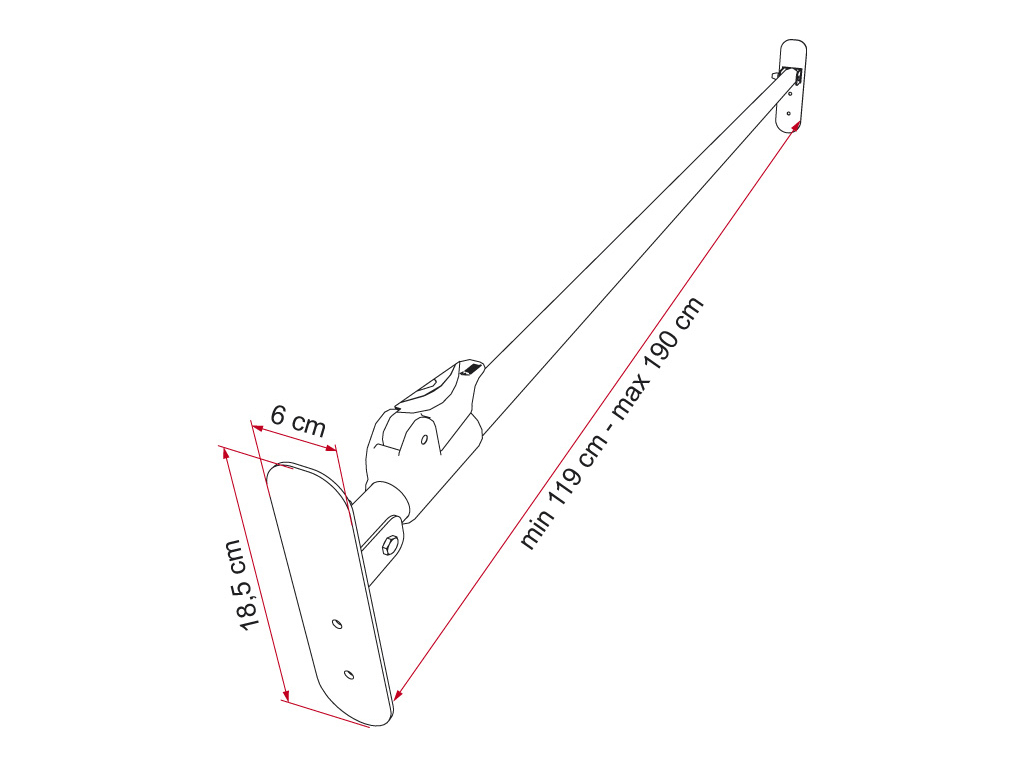 Fiamma Duo-Safe Pro veiligheidsstang