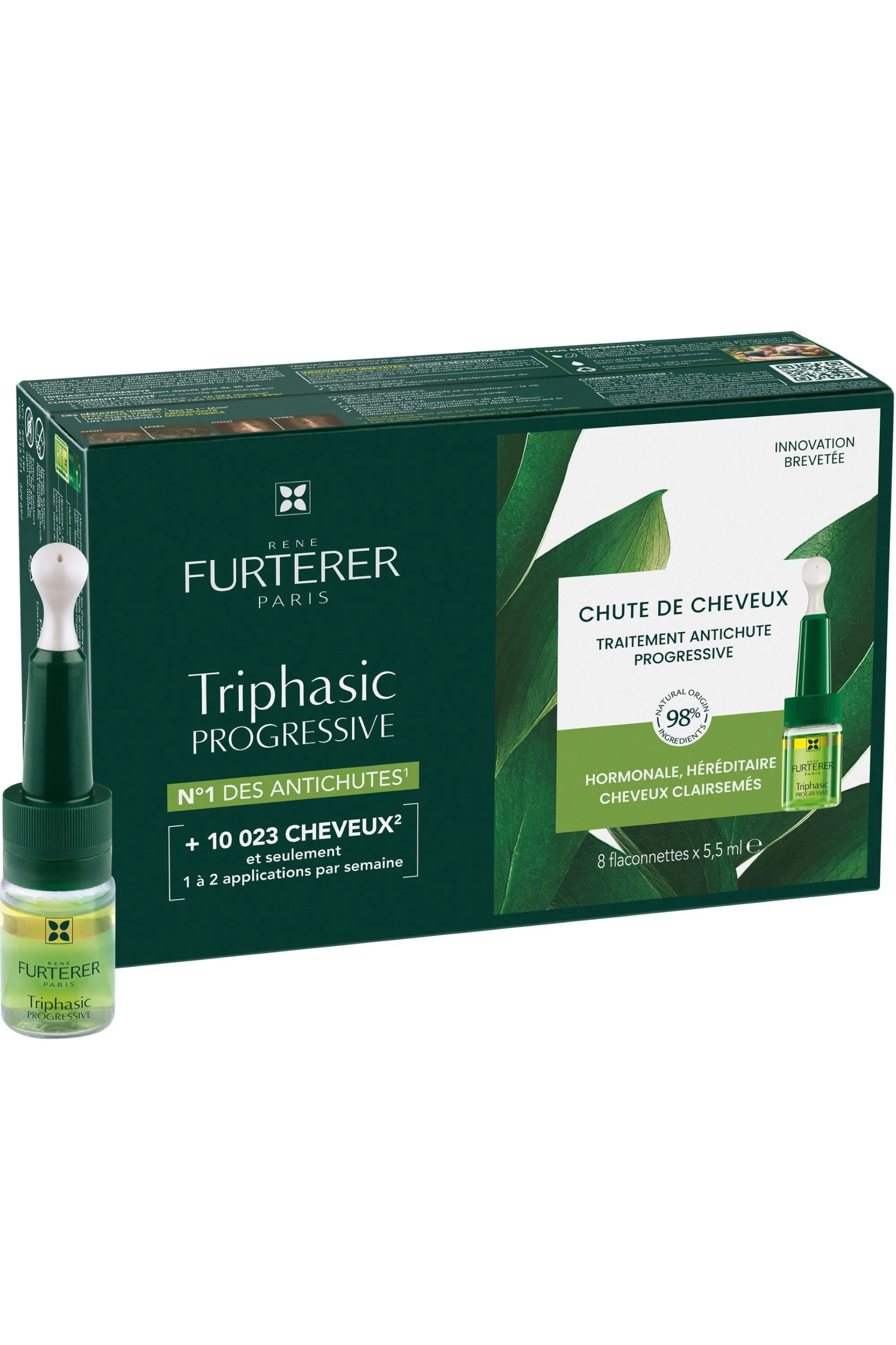 René Furterer Traitement antichute 8 doses Triphasic Progressive
