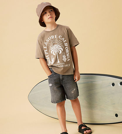 Name It T-Shirt - NkmJarvu - Walnuss