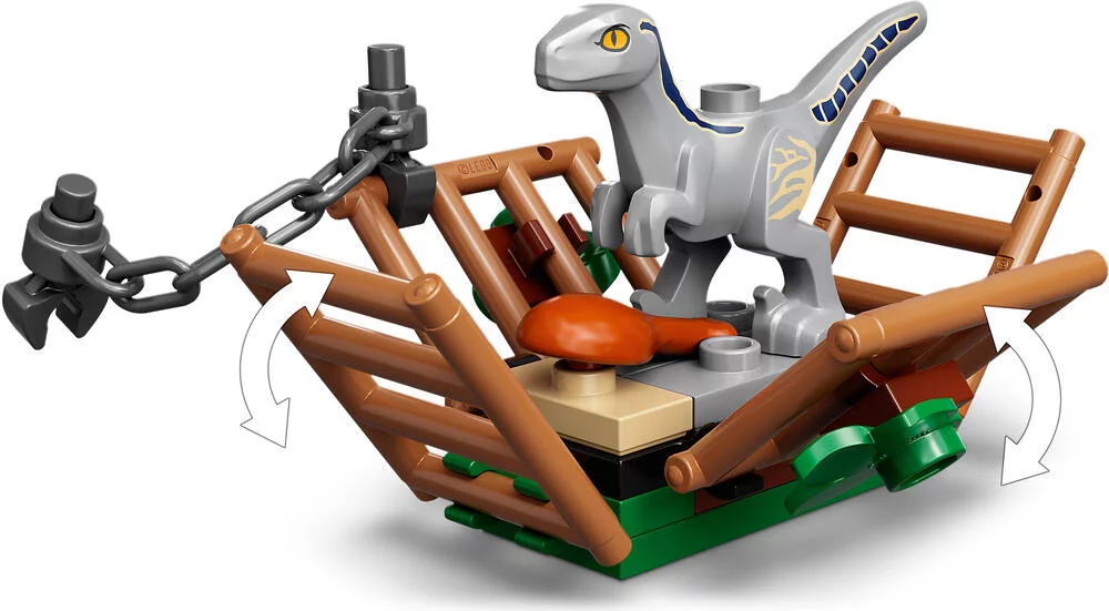 LEGO®JURASSIC WORLD™ 76946 - LA CAPTURE DES VELOCIRAPTORS BETA ET BLUE