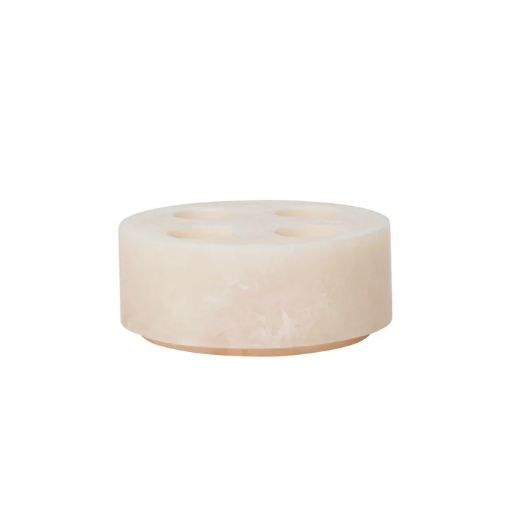 Ferm Living - Mist Zahnbürstenhalter, Multi, Ø 10 cm, pearl