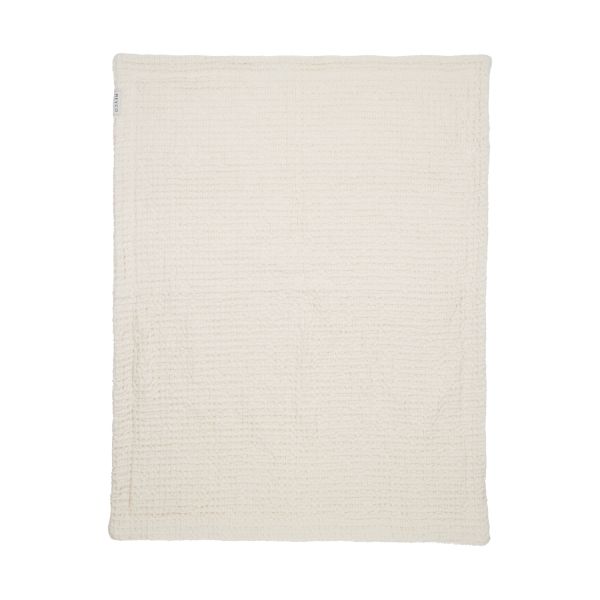 Meyco Wafel Teddy Ledikantdeken - 100 x 150 cm - Sand