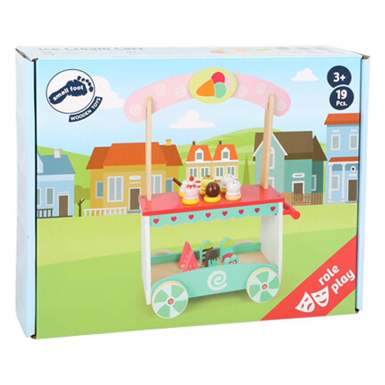 Smallfoot Eiswagen 11065 Mehrfarbig Kaufladen