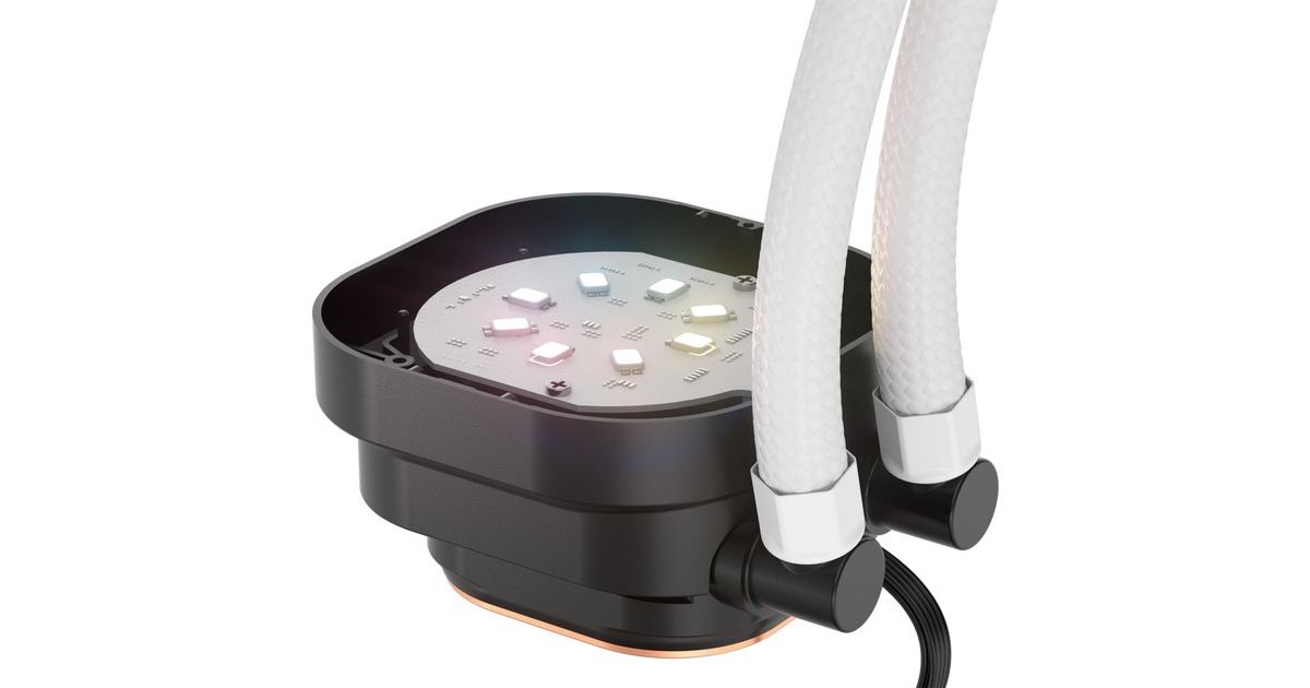 CorsairNAUTILUS 240 RS ARGB waterkoeling  (Wit, 4-pins PWM fan-connector)