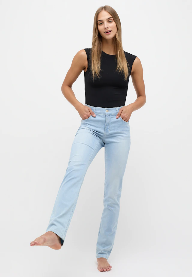 ANGELS Straight-Jeans »CICI« in Slim Fit-Passform