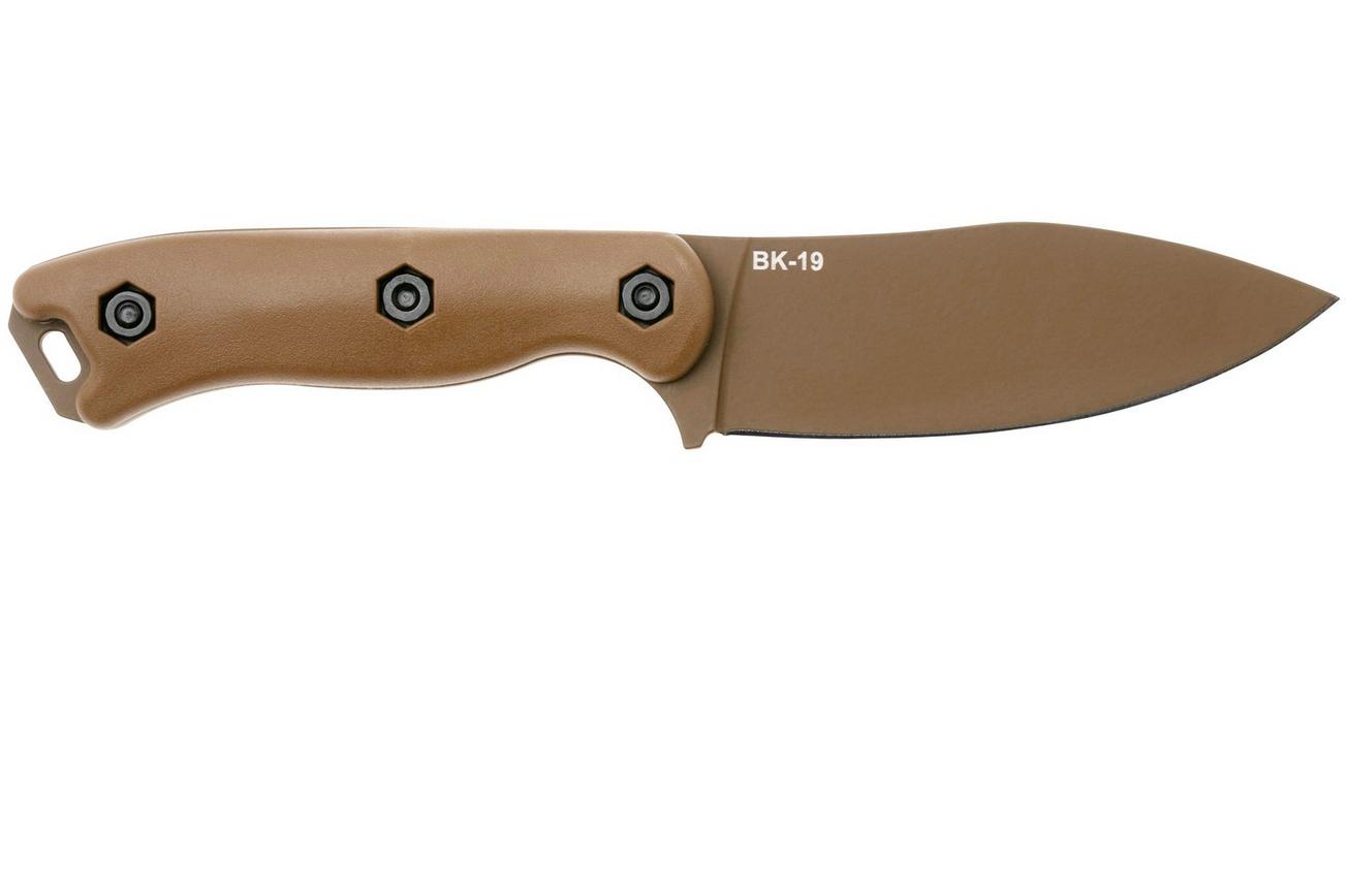 KA-BAR BK19 Becker Nessmuk Brown, survivalmes