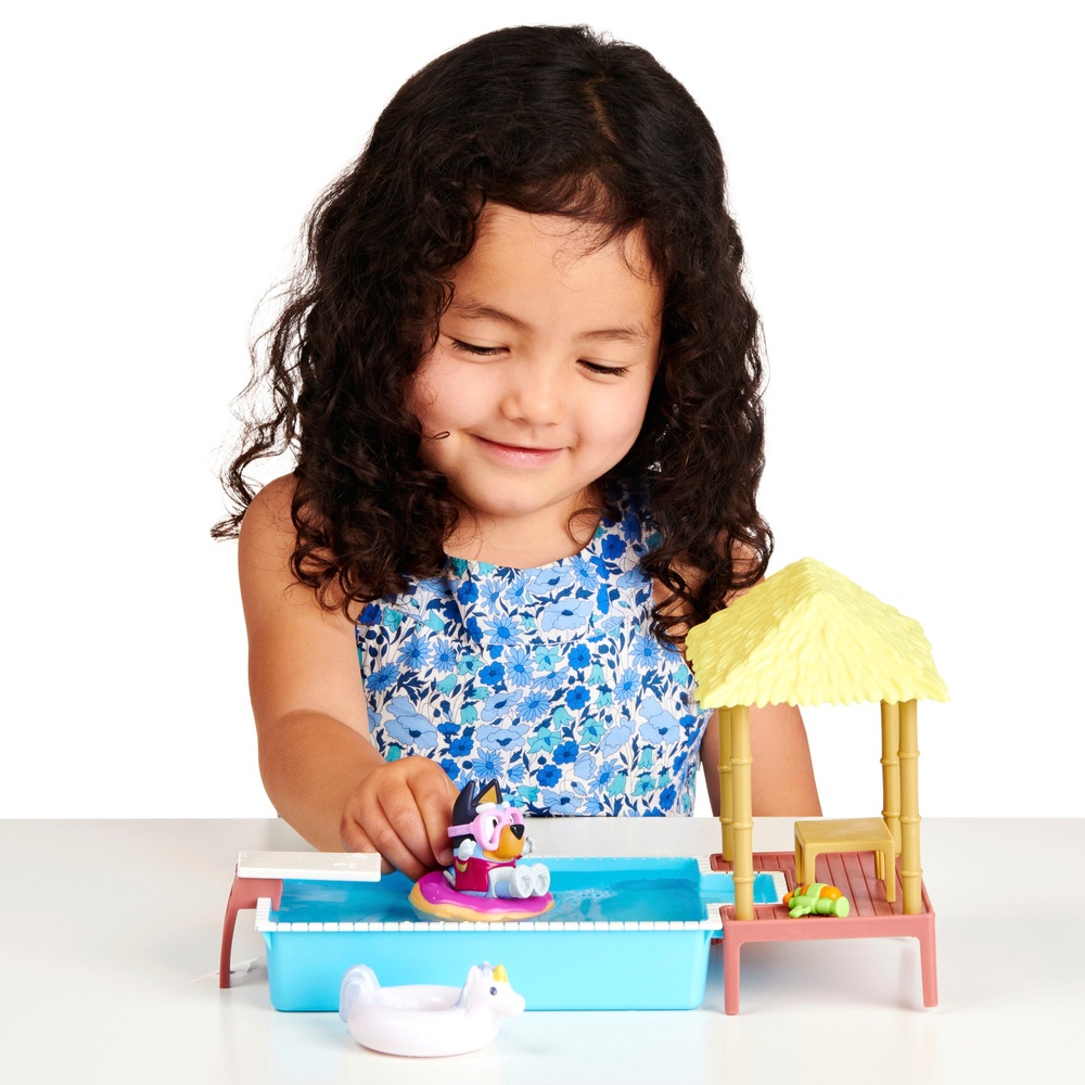 Bluey Pool Time Spielset
