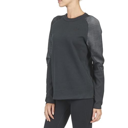 Nike - TECH FLEECE CREW - Noir