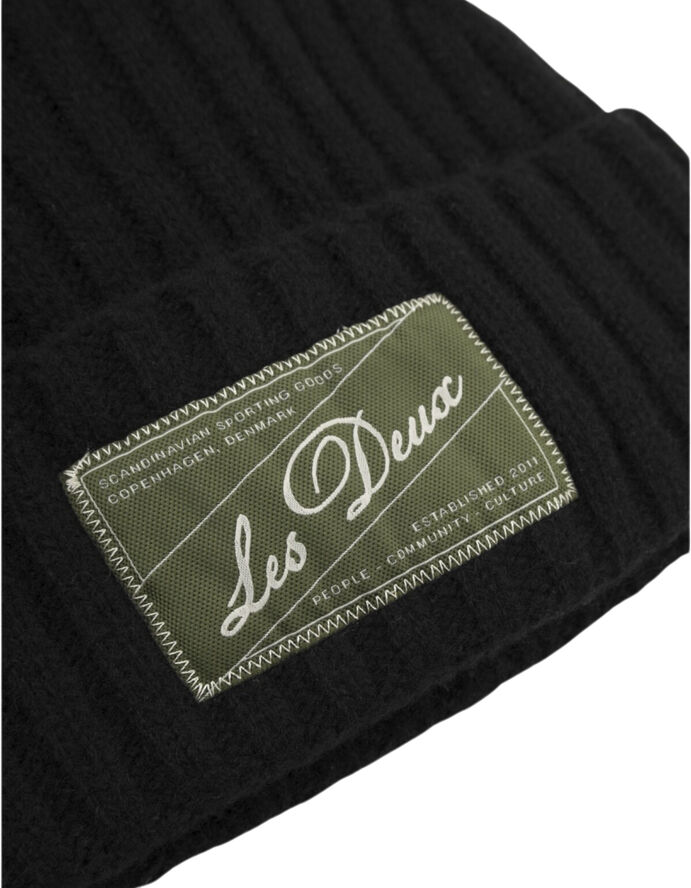 Les Deux Wells Wool Beanie Sort