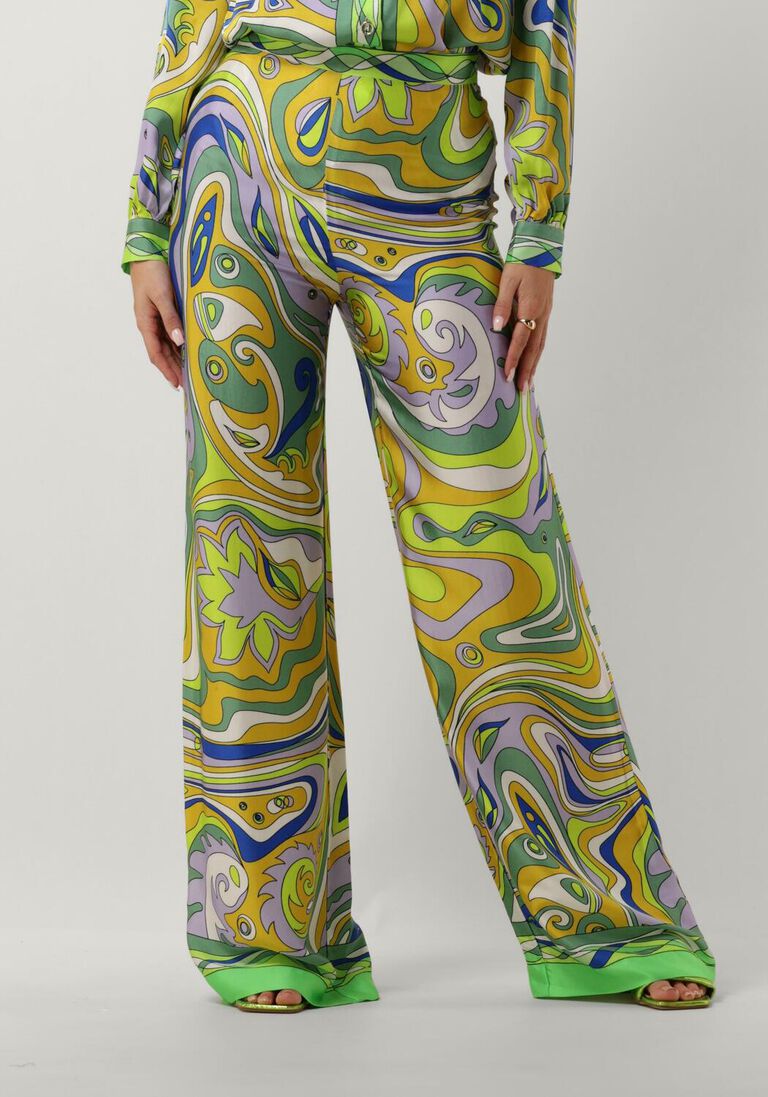 ANA ALCAZAR groene ana alcazar pantalon trousers