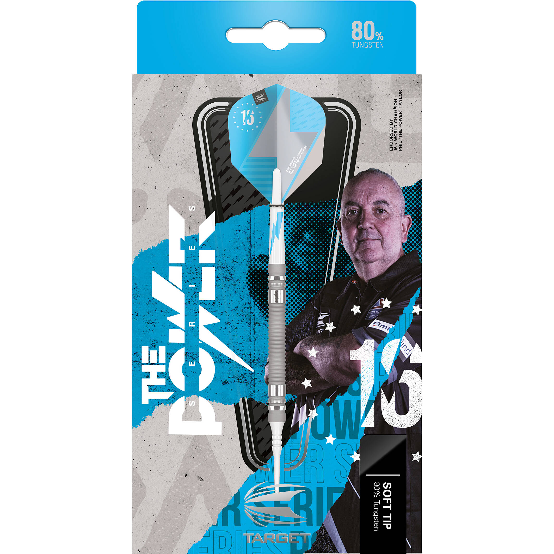 Target - The Power Series Silver - Softdart