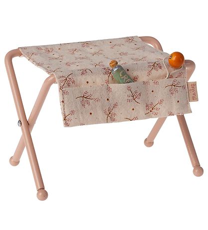 Maileg Puslebord - Baby Mus - Rosa