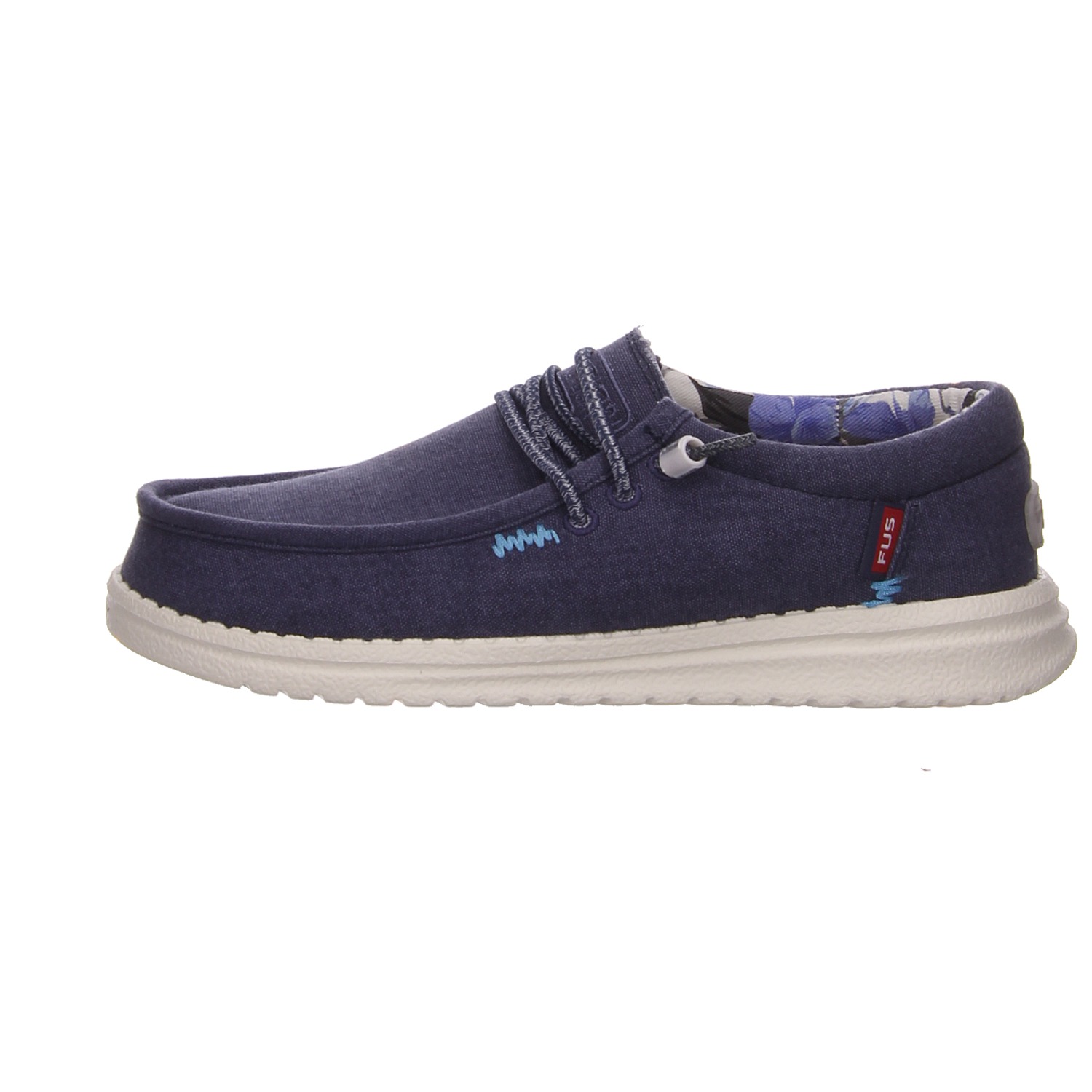 Fusion Slipper blau blau