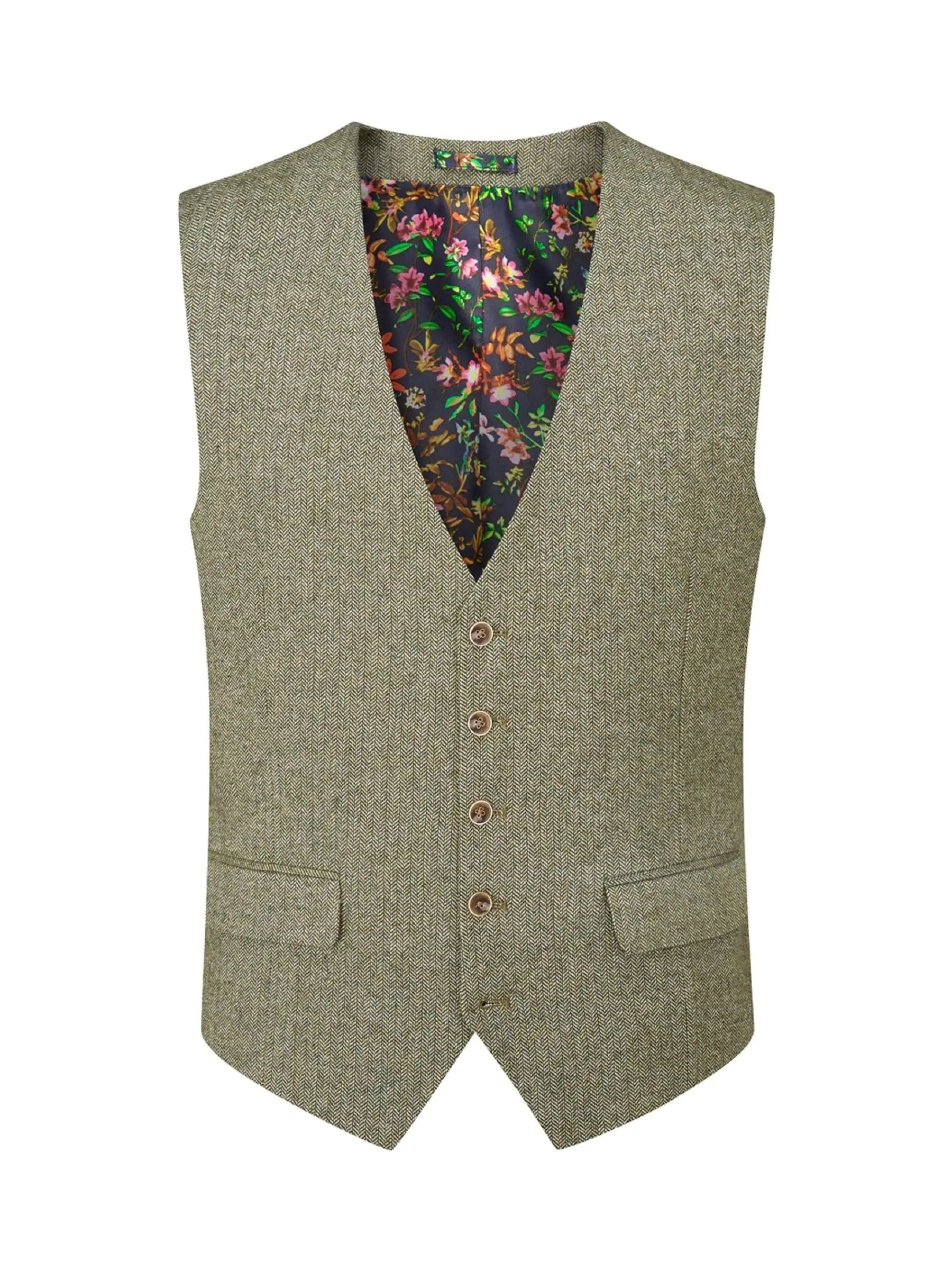 Groen - Skopes Jude maatsnit getailleerd vest