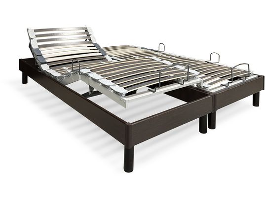 DUNLOPILLO - Ensemble Matelas Sommier 2 x 80 x 200 Pack Primo 2x80, Mousse HR 35 kg/m3, 20 cm