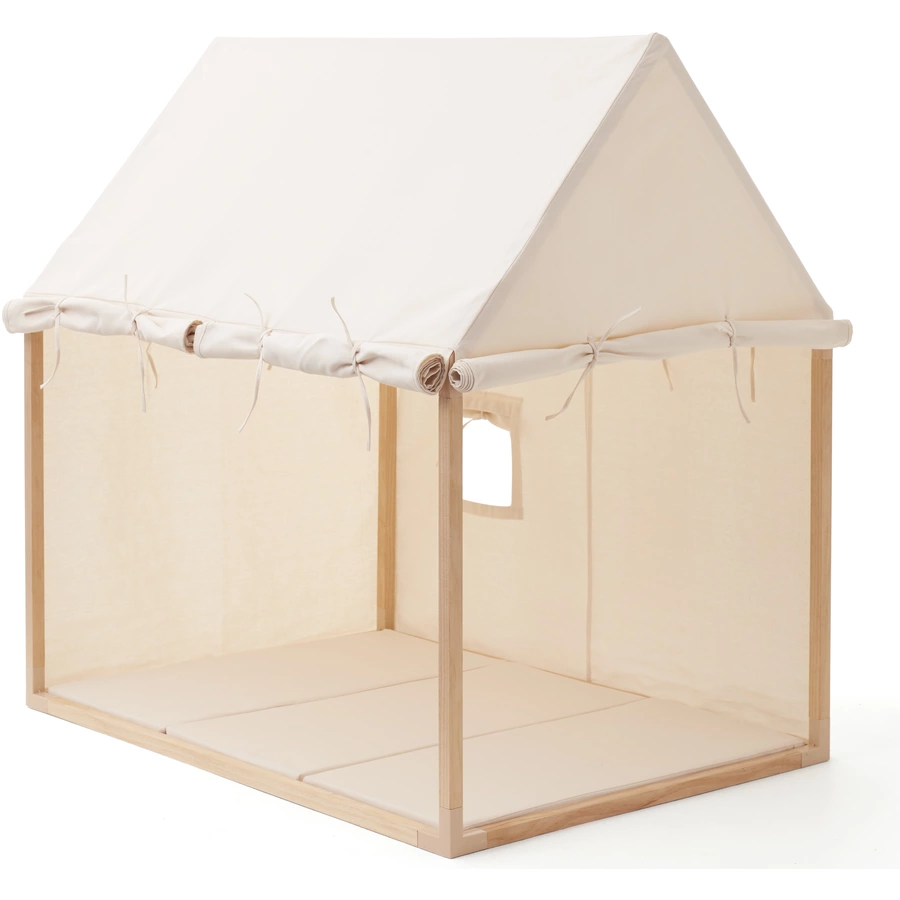 Kids Concept® Hauszelt creme beige