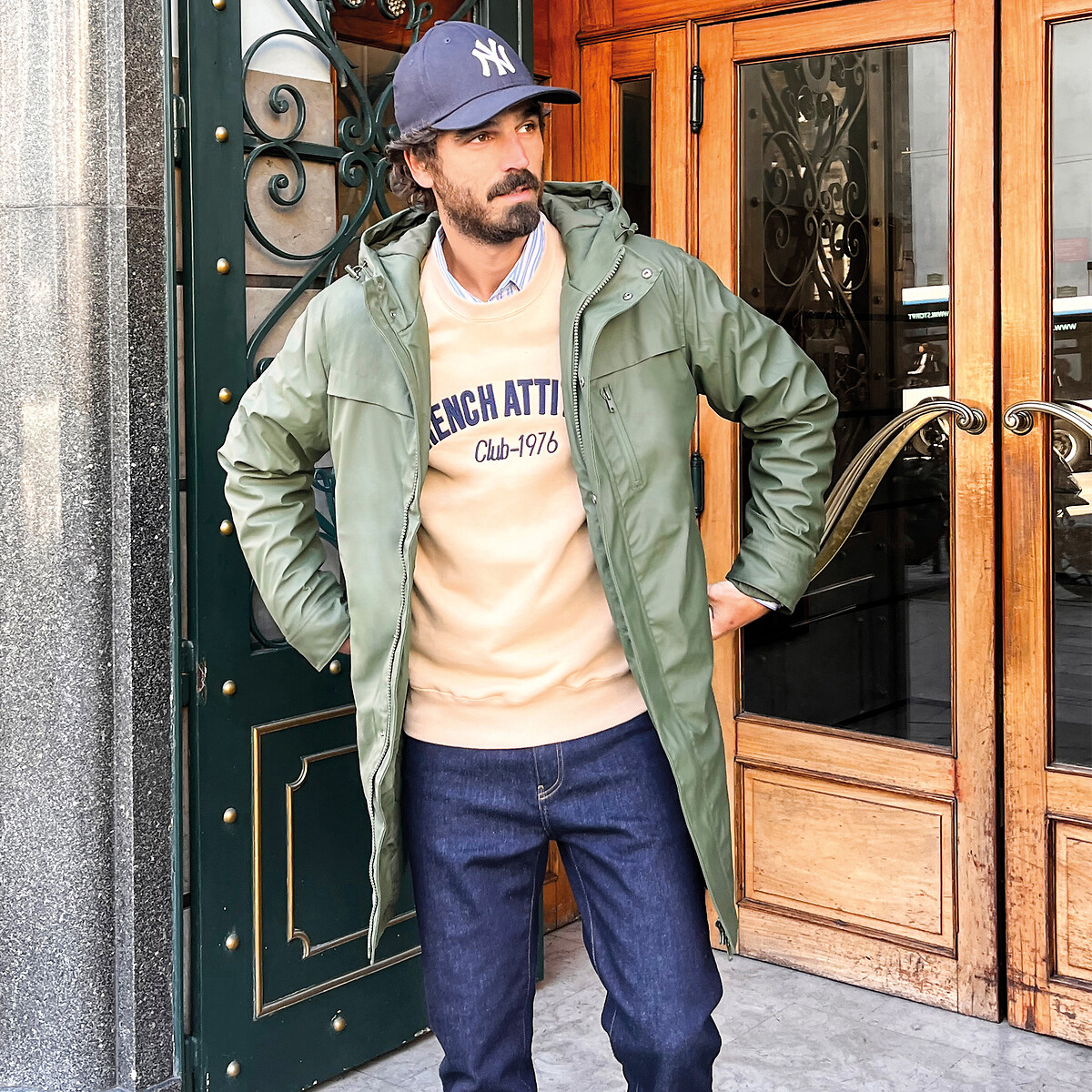 COLEÇÕES LA REDOUTE<br>Jeans normais, Signature HUGUES